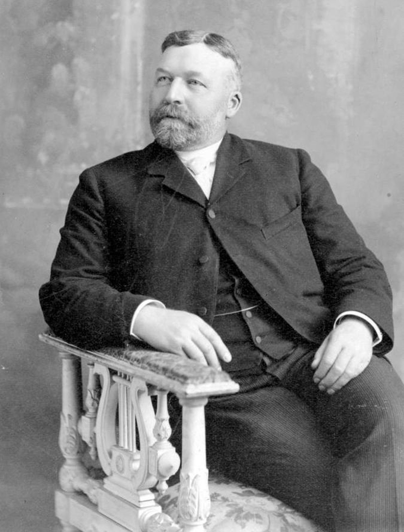 Robert Paterson Rithet, circa 1900 [BC Archives photo F-07390]