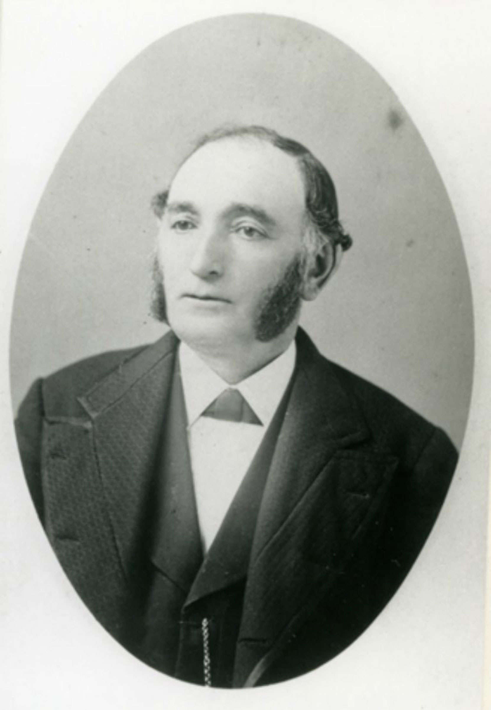 Lewis Lewis (died 1904, aged 77) was a member of Vancouver & Quadra Lodge No. 2 in Victoria. He was a leading member of Victoria’s Jewish community (photo courtesy of Congregation Emanu-El)