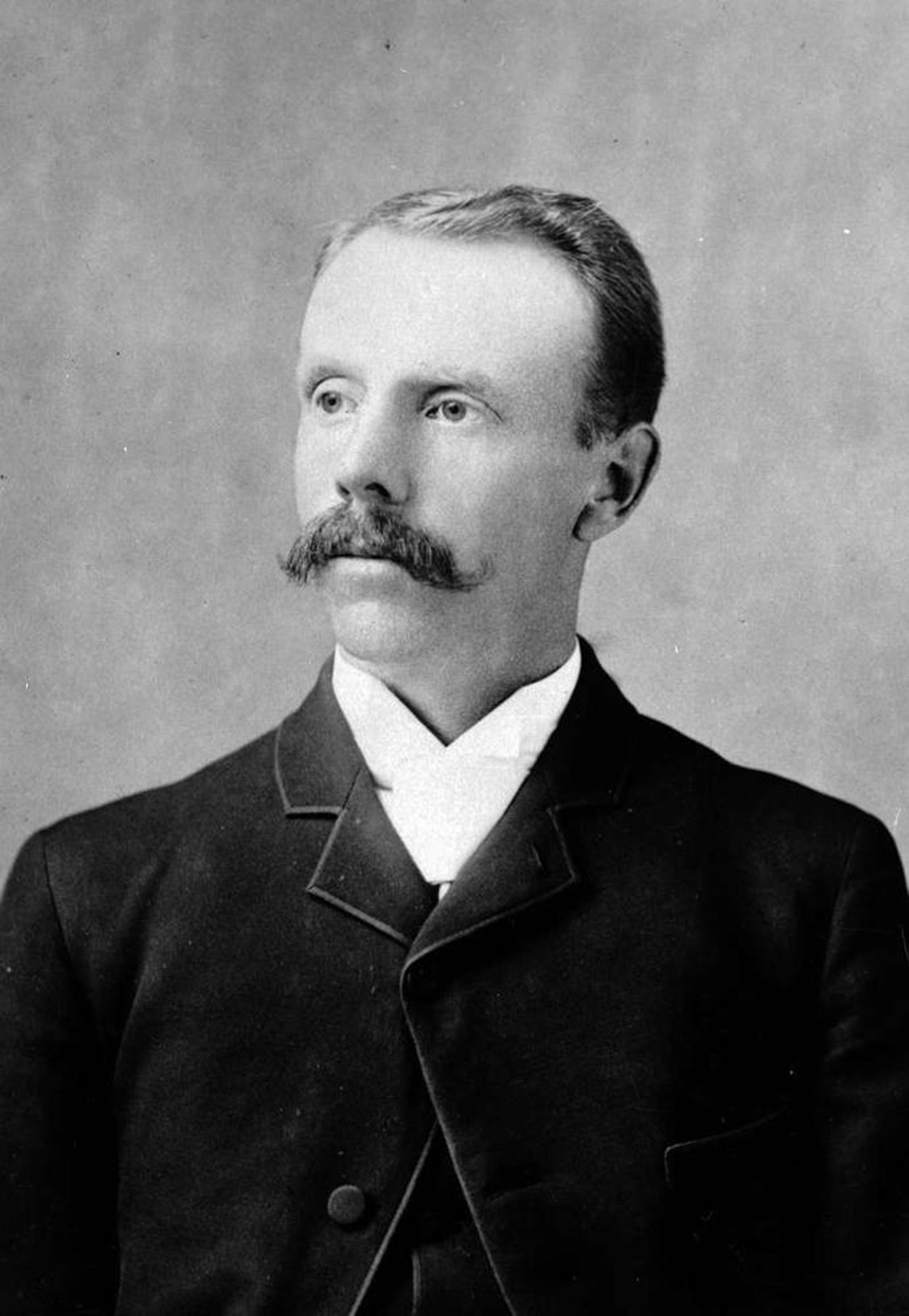 David Russell Ker, a member of Victoria-Columbia Lodge No. 1, circa 1890 [BC Archives photo D-00718]